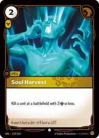 Soul Harvest — Riftbound Common card