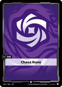 Chaos Rune — Riftbound Common card