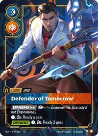 Jayce - Defender of Tomorrow — Riftbound Rare card