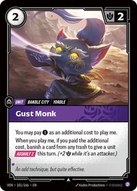 Gust Monk — Riftbound Uncommon card