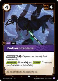 Kinkou Lifeblade — Riftbound Common card