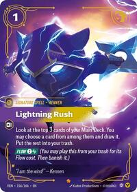 Lightning Rush — Riftbound Epic card
