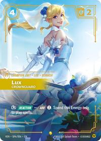 Lux - Crownguard — Riftbound Showcase card