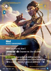 Mel - Newly Awakened — Riftbound Epic card