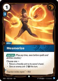 Mesmerize — Riftbound Common card