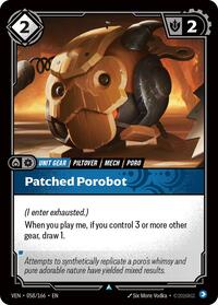 Patched Porobot — Riftbound Uncommon card