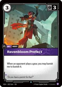 Ravenbloom Prefect — Riftbound Common card