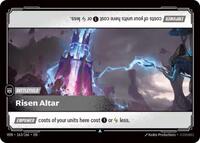 Risen Altar — Riftbound Uncommon card