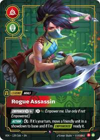 Akali - Rogue Assassin — Riftbound Rare card