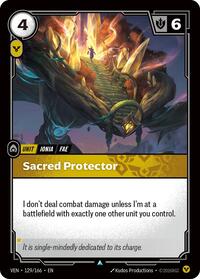 Sacred Protector — Riftbound Uncommon card