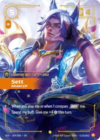 Sett - Brawler — Riftbound Showcase card