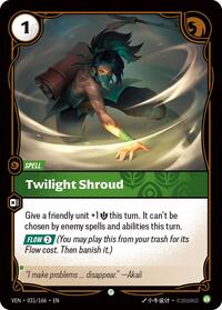 Twilight Shroud — Riftbound Common card