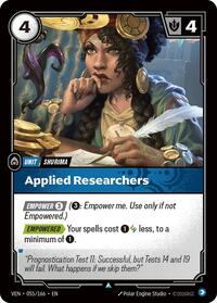 Applied Researchers — Riftbound Uncommon card