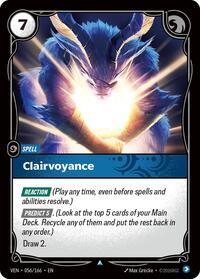 Clairvoyance — Riftbound Uncommon card
