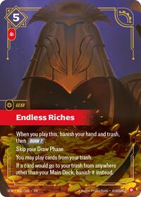 Endless Riches — Riftbound Epic card