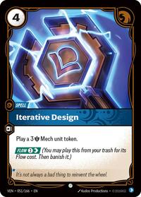 Iterative Design — Riftbound Common card