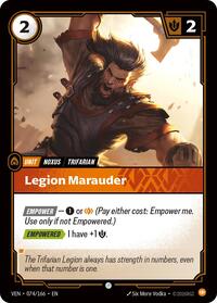 Legion Marauder — Riftbound Common card