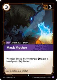 Mask Mother — Riftbound Common card