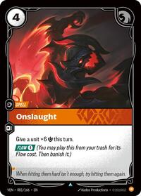 Onslaught — Riftbound Uncommon card