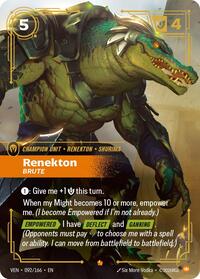 Renekton - Brute — Riftbound Epic card