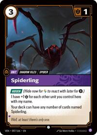 Spiderling — Riftbound Common card