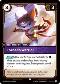 Tornado Warrior — Riftbound Common card
