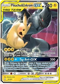 Pikachu & Zekrom GX 33