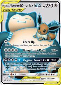 Eevee & Snorlax GX 171