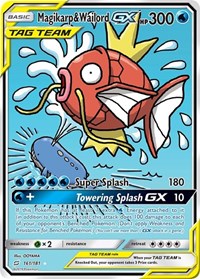 Magikarp & Wailord GX 161