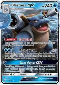 Blastoise GX 35