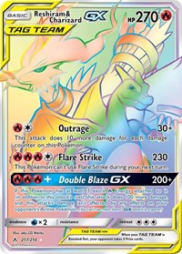 Reshiram & Charizard GX 217