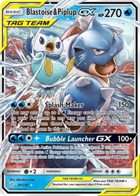 Blastoise & Piplup GX 38