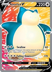 Snorlax V 197