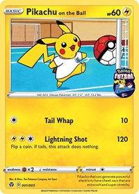 Pikachu on the Ball 1