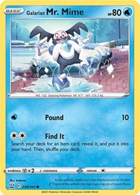 Galarian Mr. Mime 34