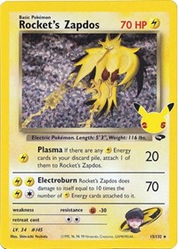 Rocket's Zapdos CC007