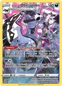 Galarian Obstagoon TG10