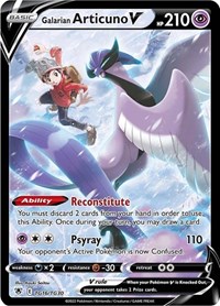 Galarian Articuno V TG16