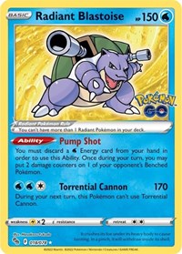 Radiant Blastoise 018