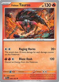 Paldean Tauros 028
