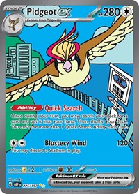 Pidgeot ex 225