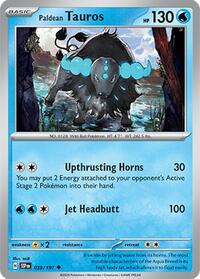 Paldean Tauros 039