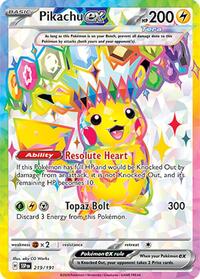 Pikachu ex 219