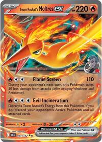 Team Rocket's Moltres ex 031