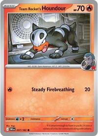 Team Rocket's Houndour 037