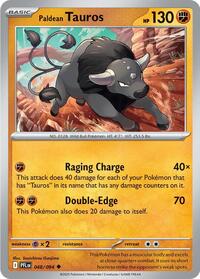 Paldean Tauros 048