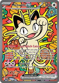 Meowth ex POR 121