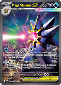 Mega Starmie ex from Perfect Order