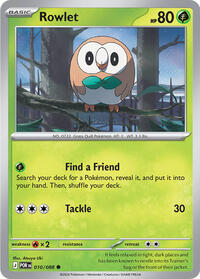 Rowlet POR 010