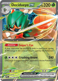 Decidueye ex POR 012